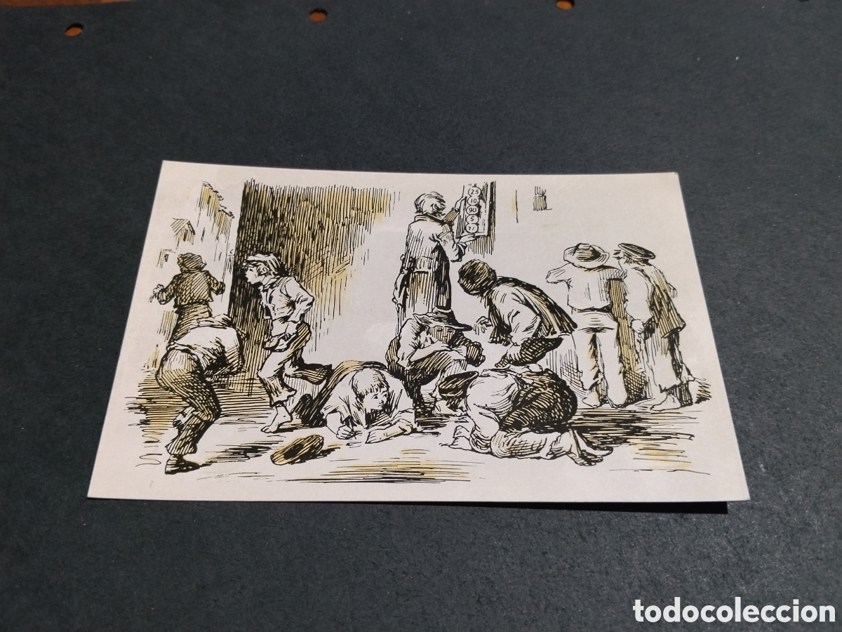 Postales: Postal arte loter&iacute;a nacional