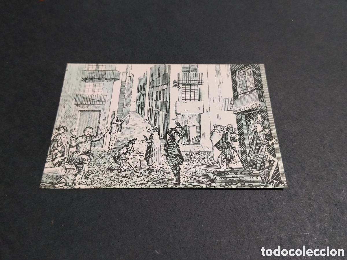 Postales: Postal Arte loter&iacute;a nacional