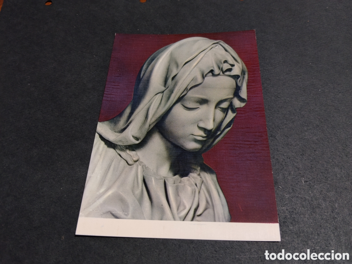 Postales: Postal arte escultura religiosa