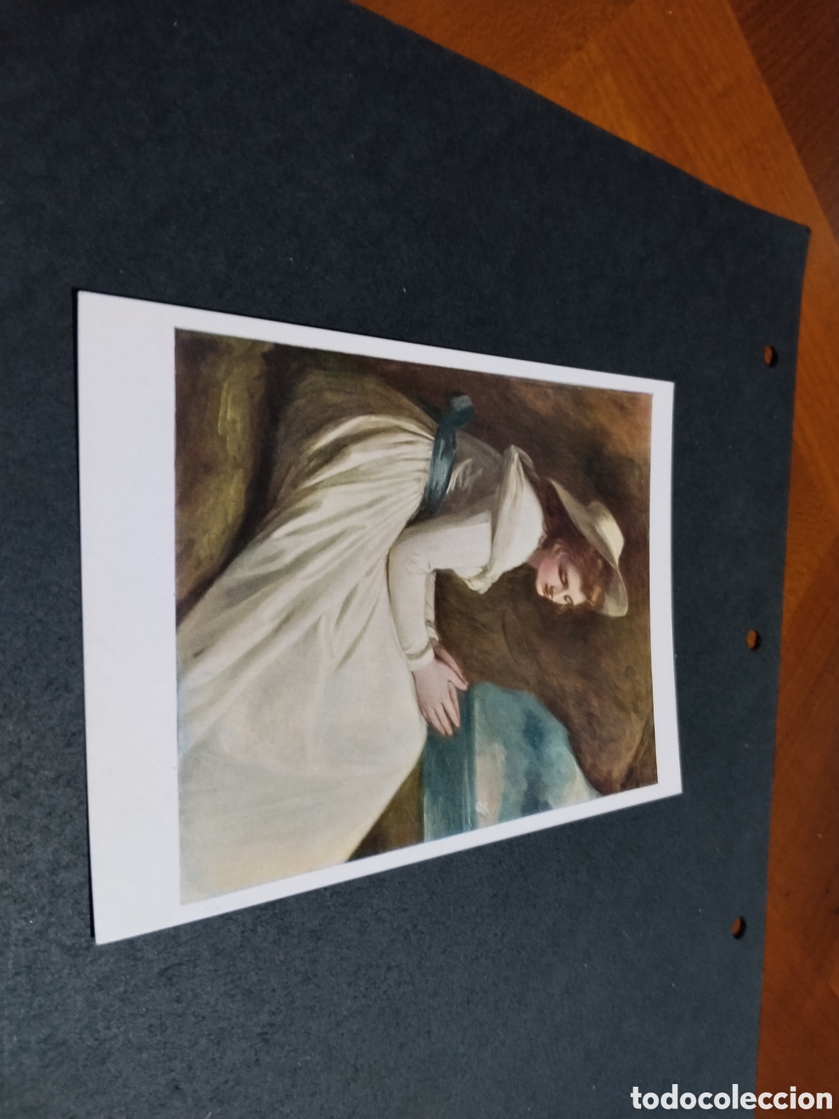 Postales: Postal Arte Lady Hamilton