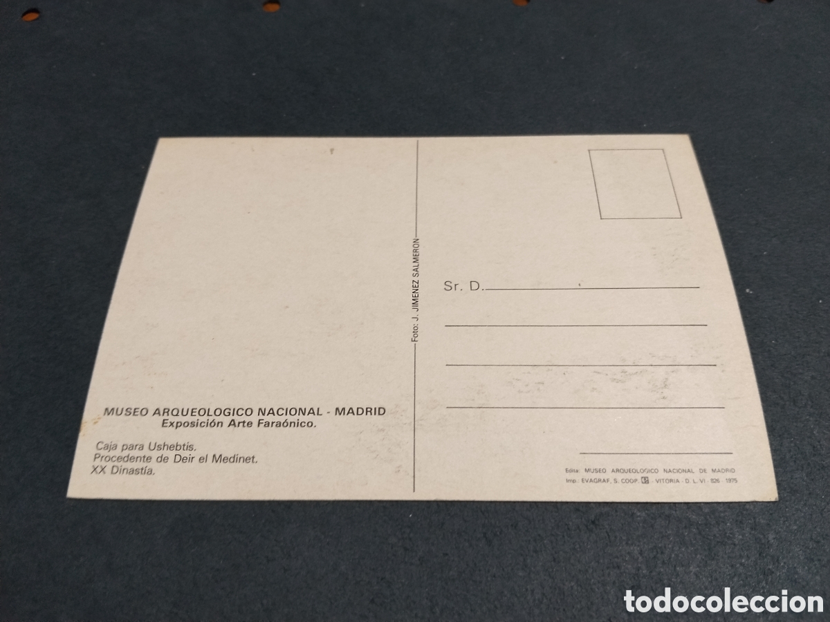 Postales: Postal arte fara&oacute;nico - Foto 2