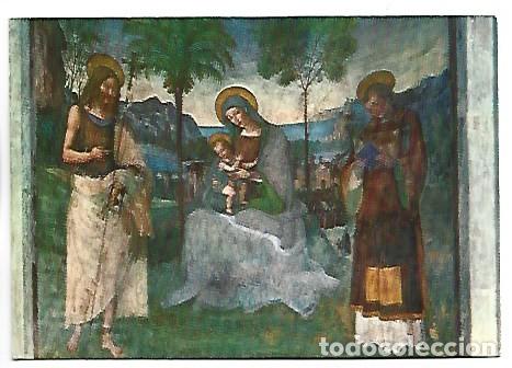 Postales: CATHEDRAL - OUR LADY WITH THE CHILD AND SAINT.- (PINTURICCHIO).- SPOLETO