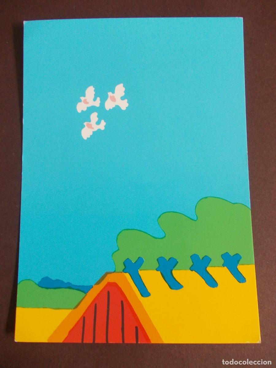 Postkarten: Postal Rural Scene Britta Westhausen Stenders Forlag arte n&oacute;rdico colorista dise&ntilde;o dan&eacute;s vintage