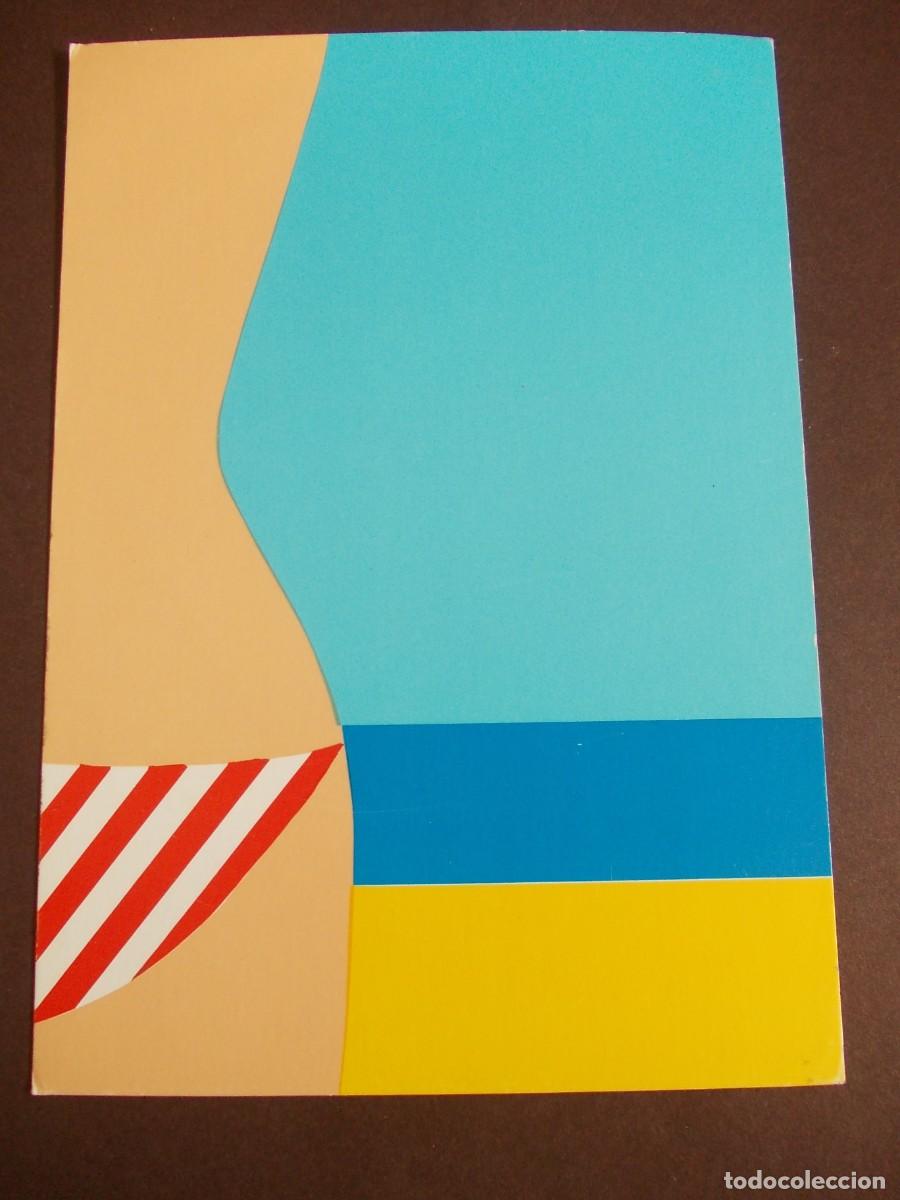 Postkarten: Postal Beach Figure Britta Westhausen Stenders Forlag arte gr&aacute;fico dan&eacute;s dise&ntilde;o minimalista vintage