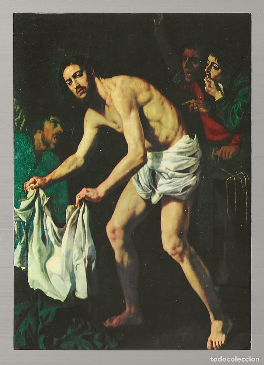 Postales: Postal - Jes&uacute;s recogiendo las vestiduras - Jacinto y Espinosa - Museo del Greco -Toledo - s/circular