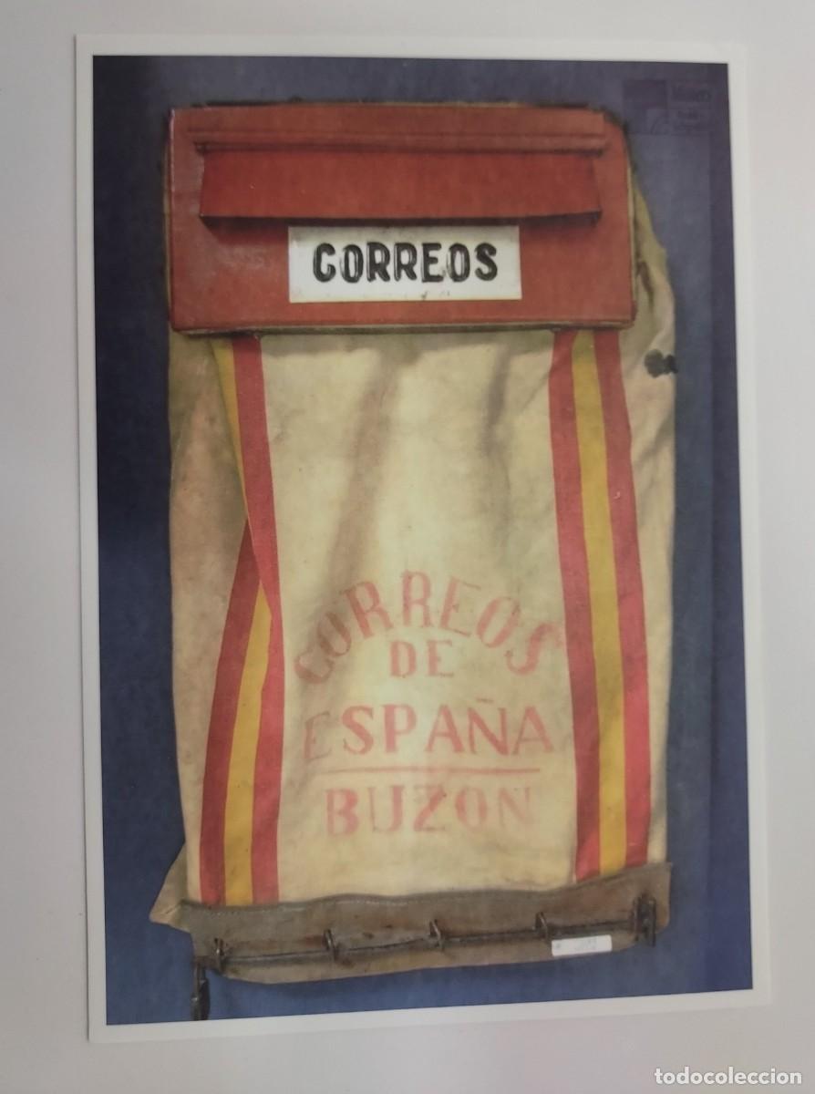 Postales: POSTAL CORREOS MUSEO POSTAL Y TELEGRAFICO. S/C. BUZON MARITIMO UTILIZADO EN PASARELA DE BARCOS