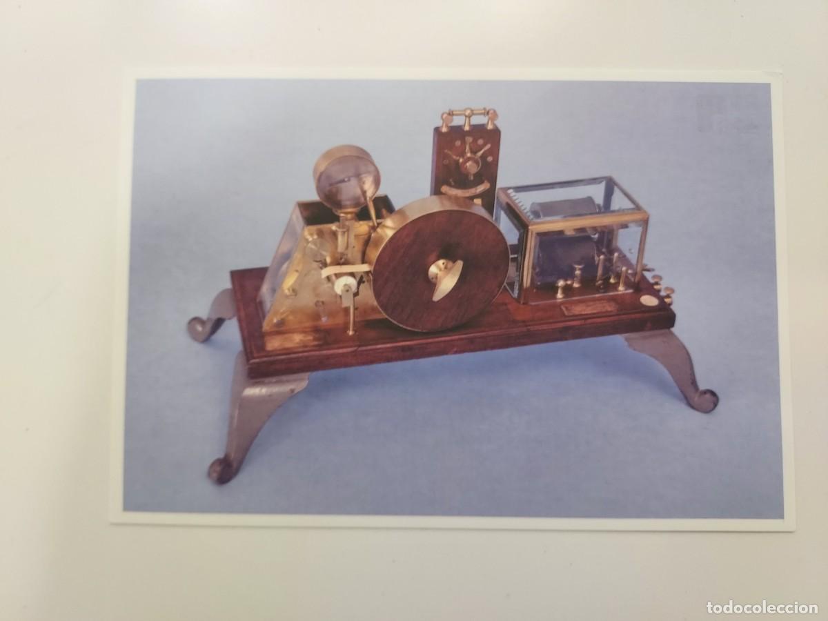 Postales: POSTAL CORREOS MUSEO POSTAL Y TELEGRAFICO. S/C. RECEPTOR MORSE PERFORADOR. 1870
