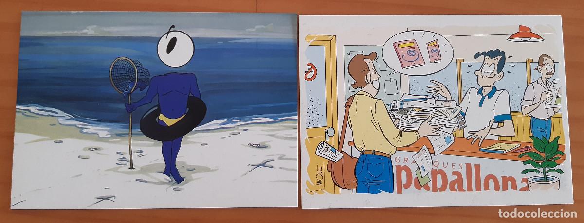 Postais: 2 POSTALES SIN CIRCULAR - PERE JOAN, MIQUE BELTR&Aacute;N - A&Ntilde;O 1997- MIDONS EDITORIAL - PERFECTO ESTADO