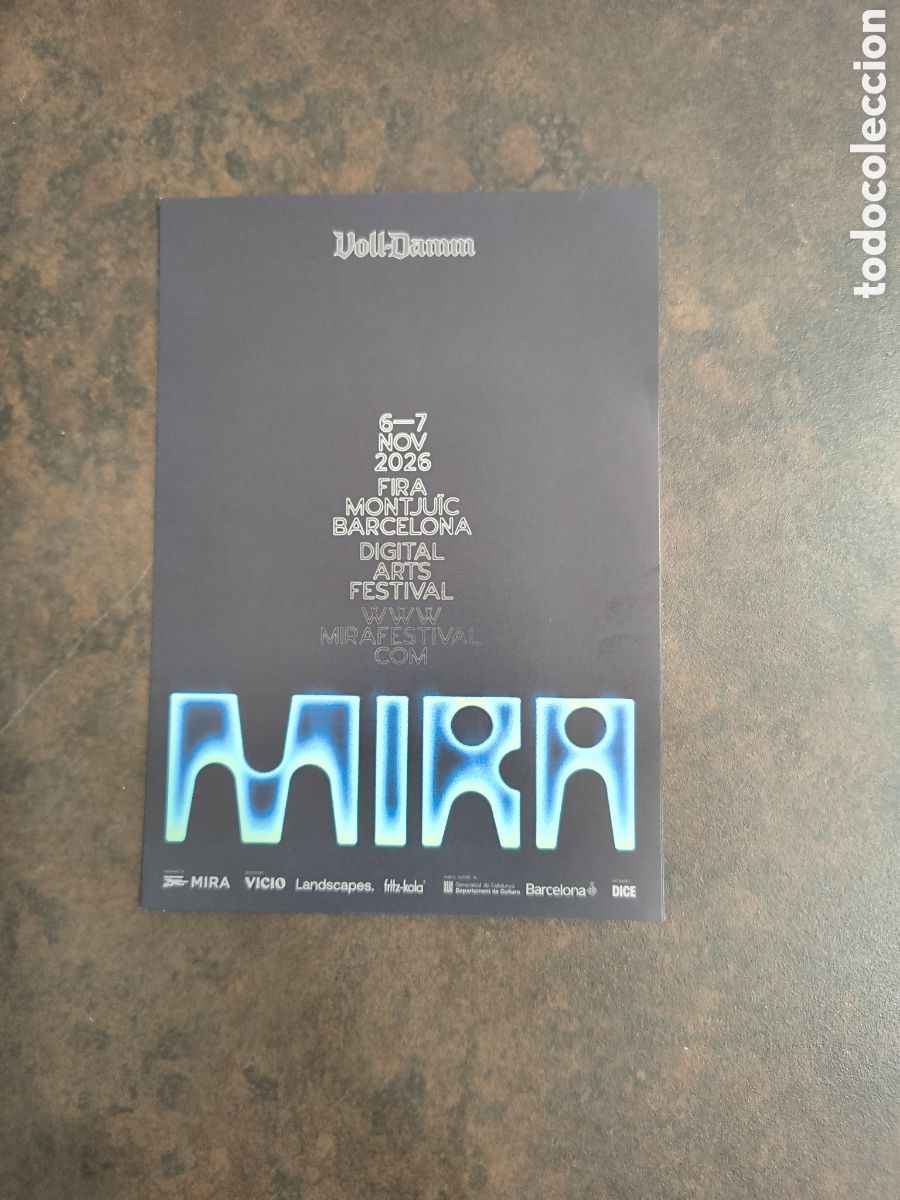 Postales: SIMIL POSTAL. FLYER. MIRA. DIGITAL ARTS FESTIVAL
