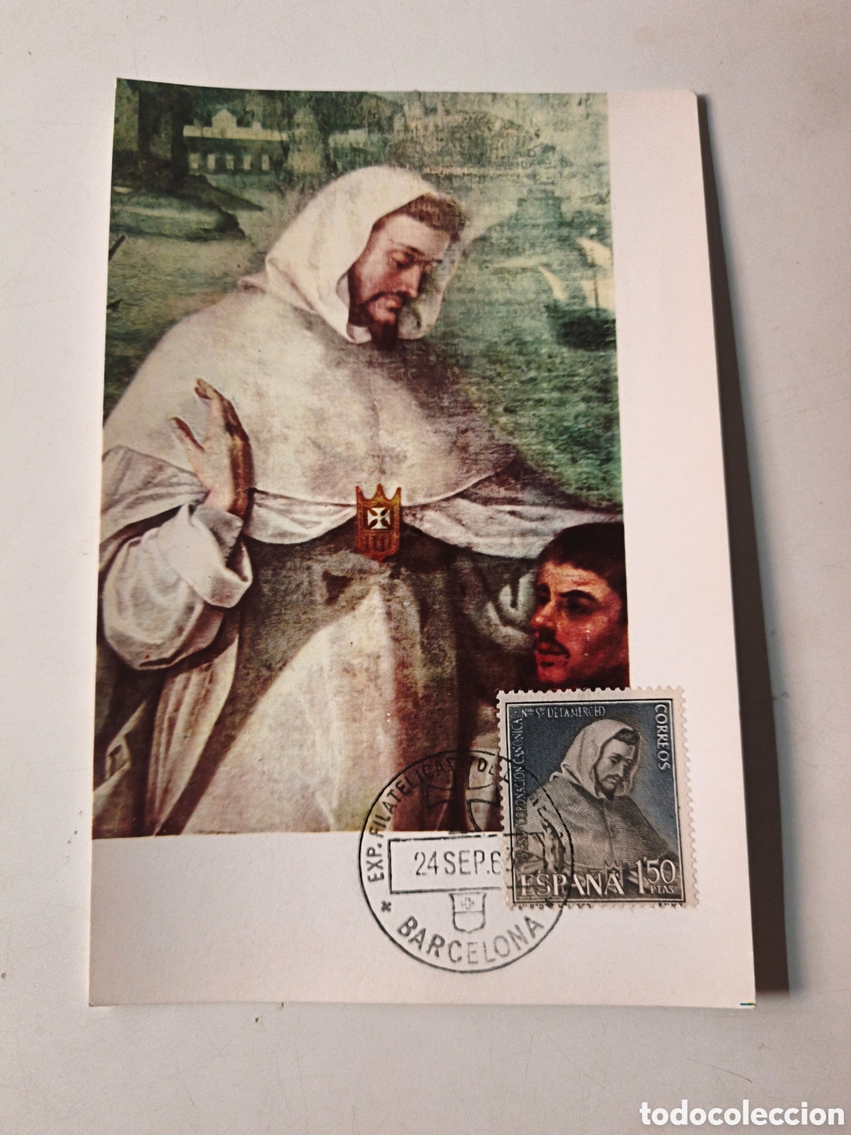 Postais: Postal Pacheco. San Pedro Nolasco. Son sello