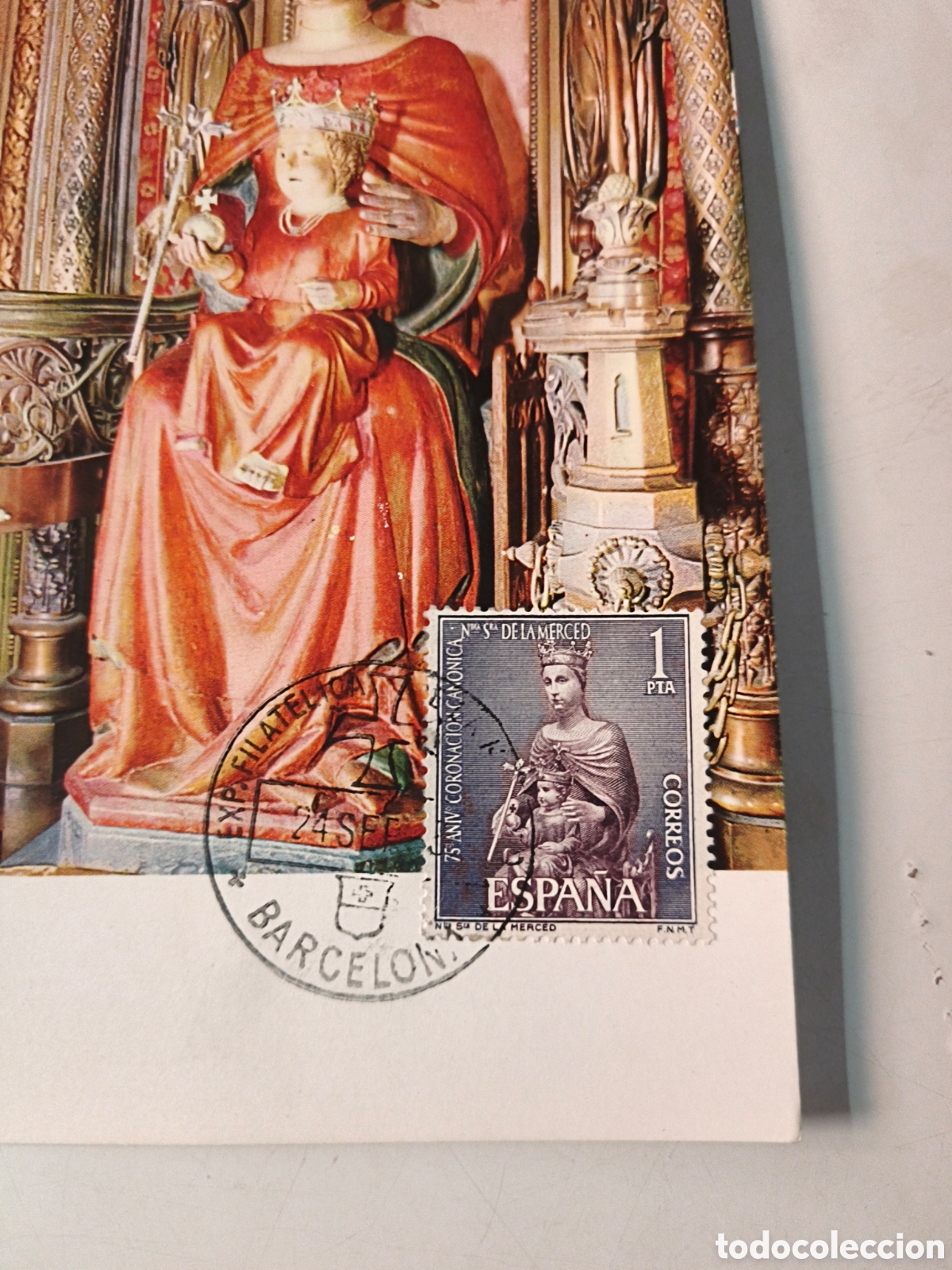 Postales: Postal Nuestra se&ntilde;ora de la Merced - Foto 3