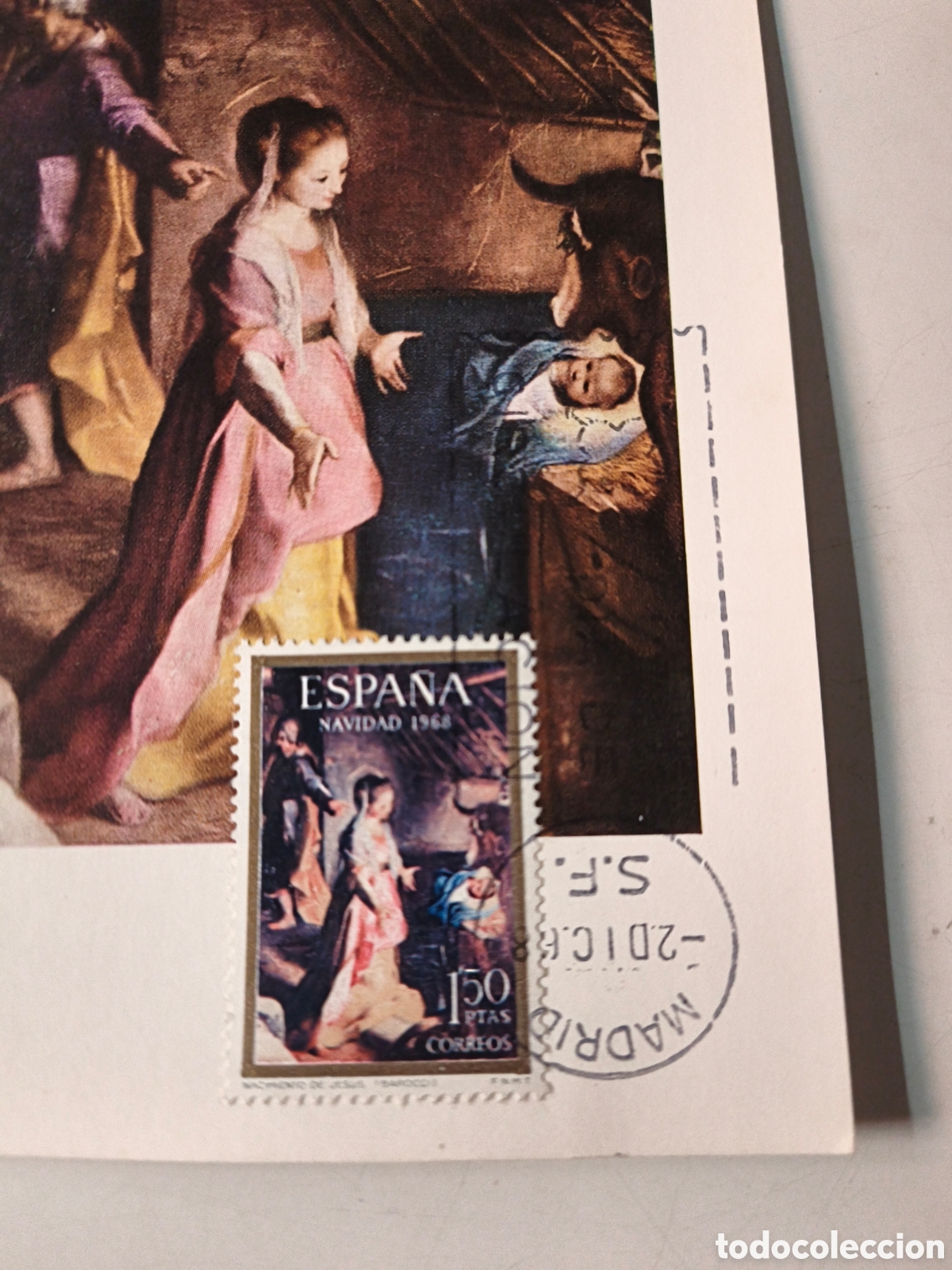 Postales: Postal Barocci. Con sello - Foto 3
