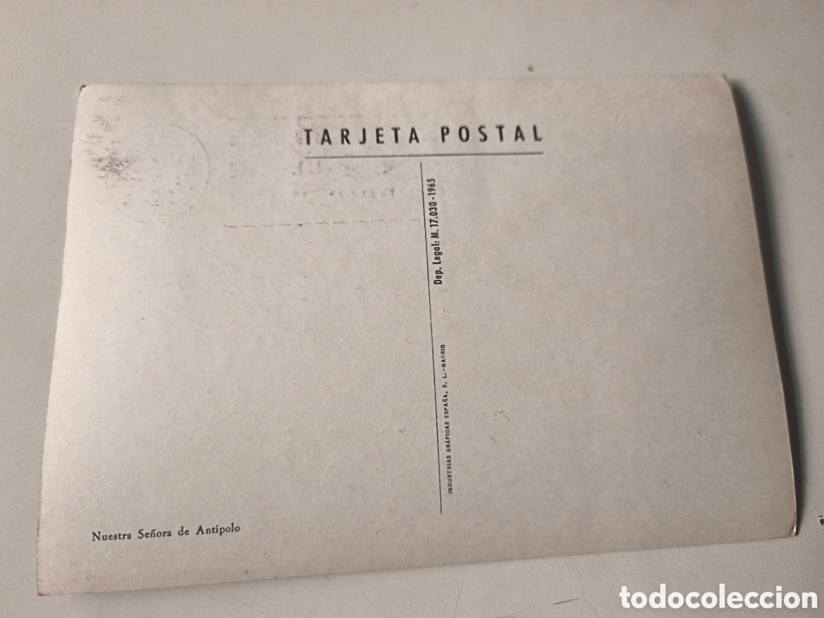 Postales: Postal Nuestra Se&ntilde;ora de Antipolo - Foto 2