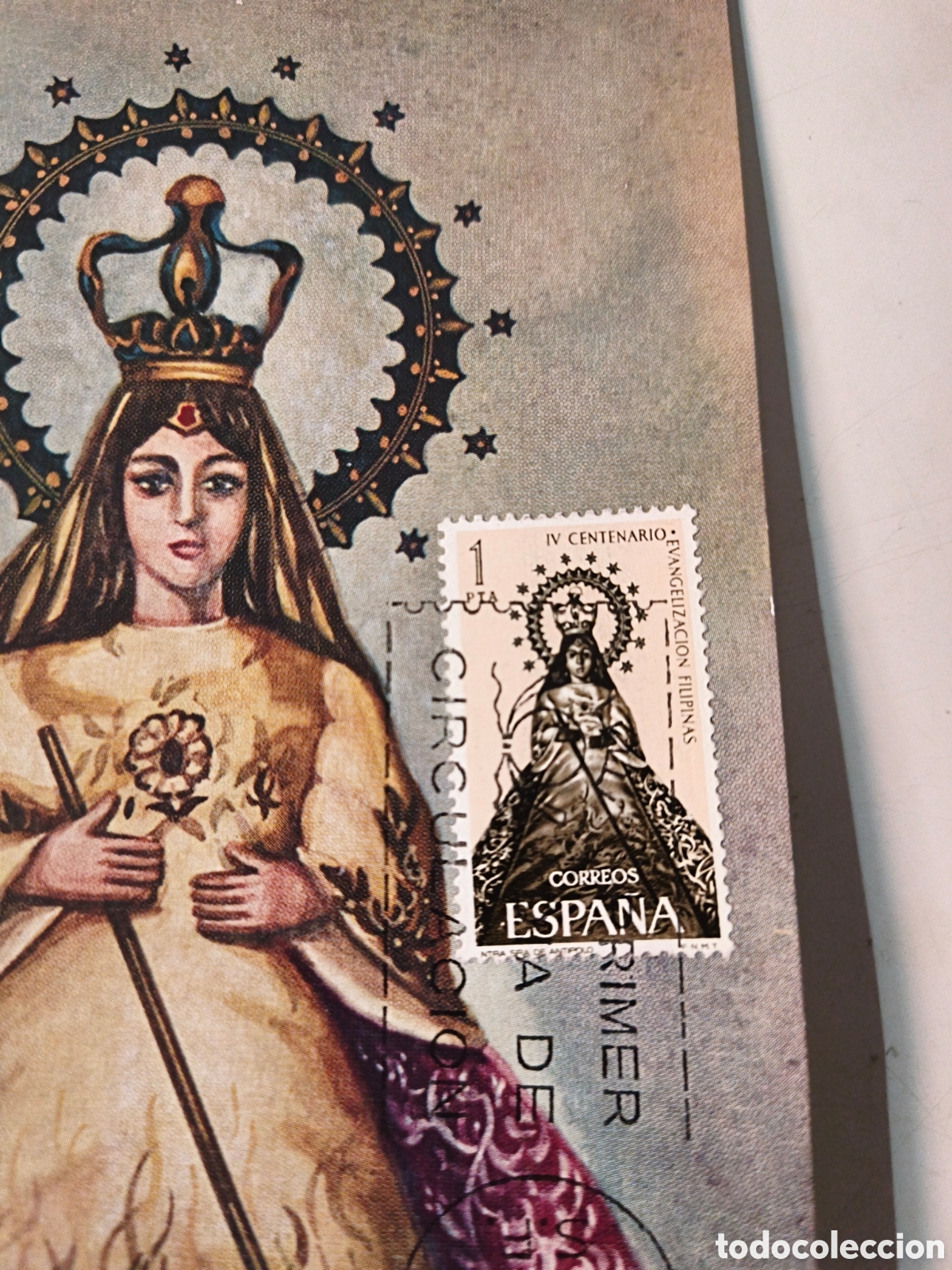 Postales: Postal Nuestra Se&ntilde;ora de Antipolo - Foto 3
