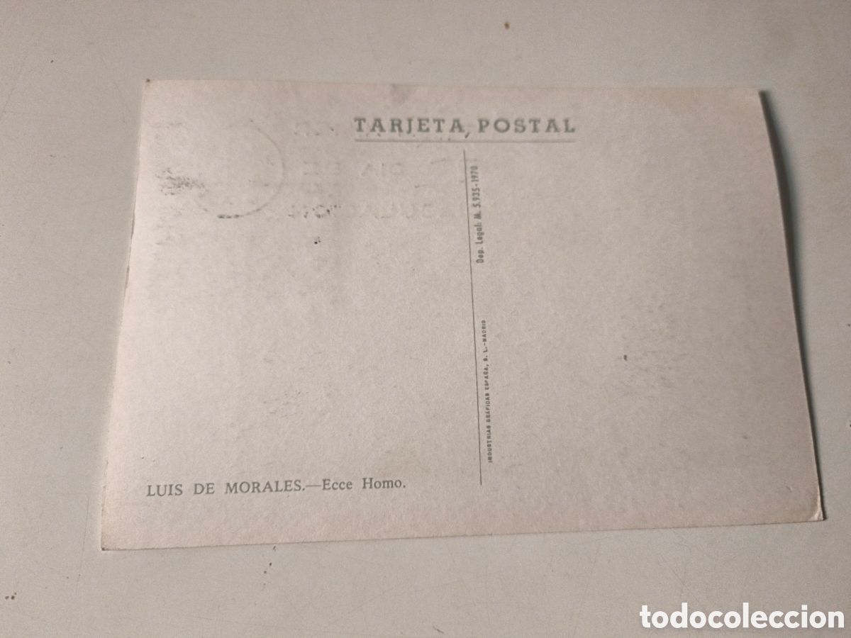 Postales: Postal Luis de Morales. Con sello - Foto 2