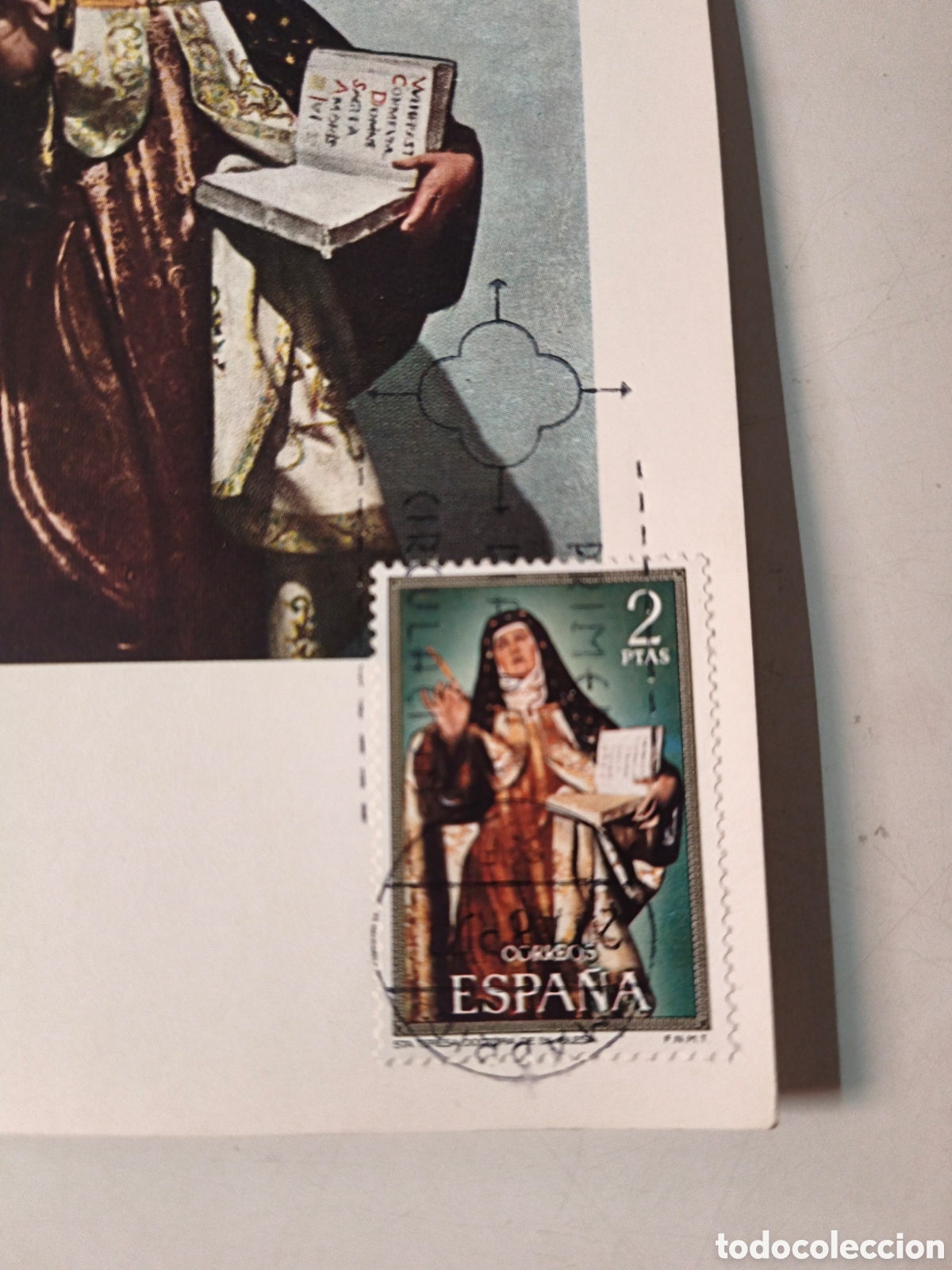 Postales: Postal Santa Teresa. Con sello - Foto 3