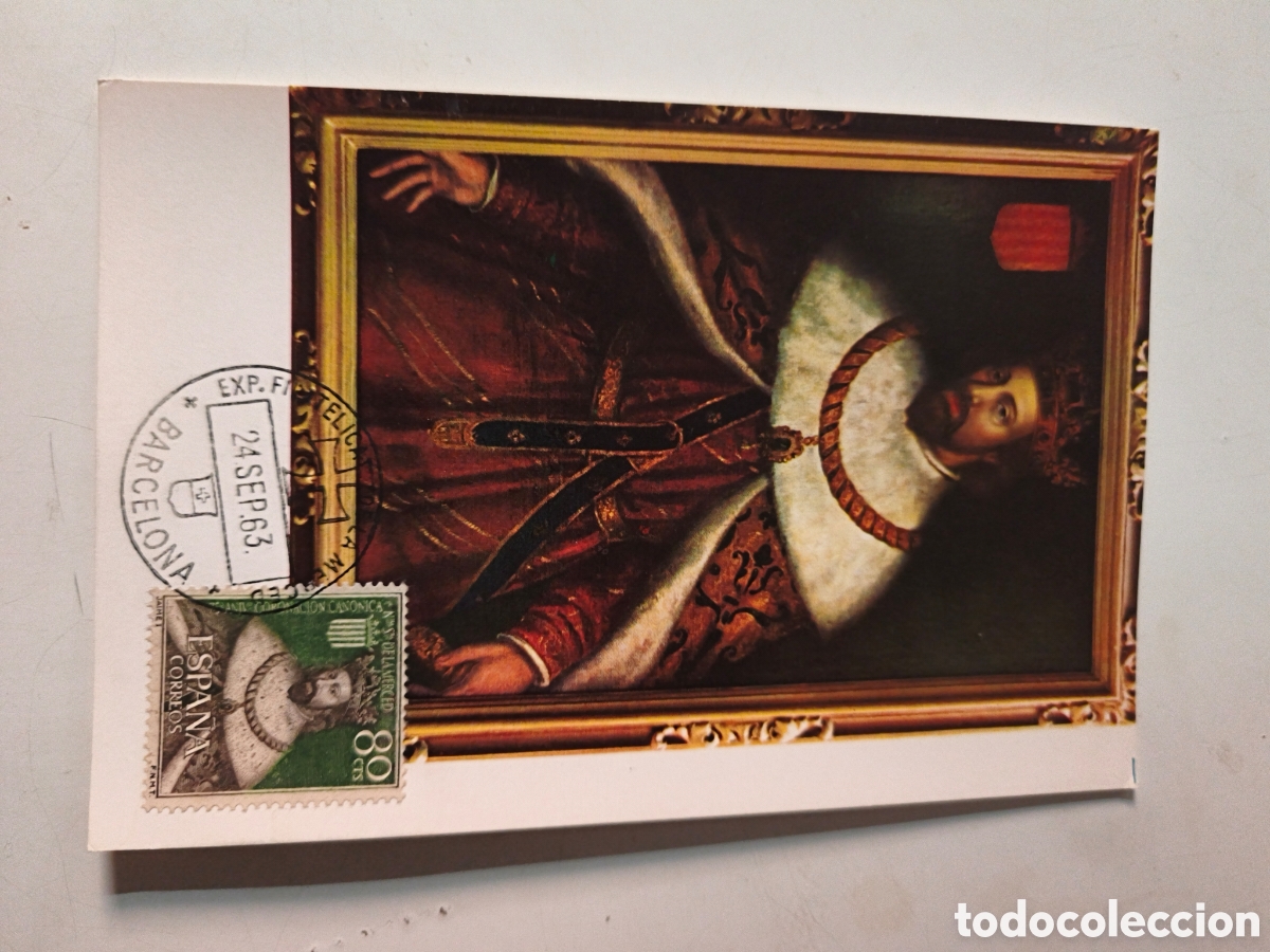 Postales: Postal Jaime I el Conquistador. Con sello