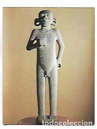 Postales: ADOLESCENTE HUASTECO.- MUSEO NACIONAL DE ANTROPOLOGIA.- TAMUIN - SAN LUIS POTOSI / MEXICO