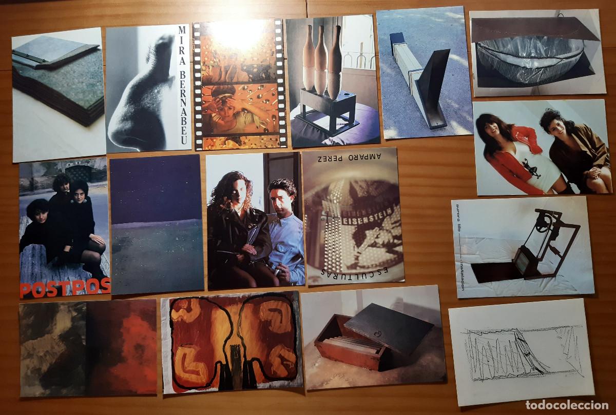 Postales: 16 POSTALES - INTER 88 ARTE, AR INTER 89 - GALERIA POSTPOS - A&Ntilde;O 1988, 1991 - PERFECTO ESTADO