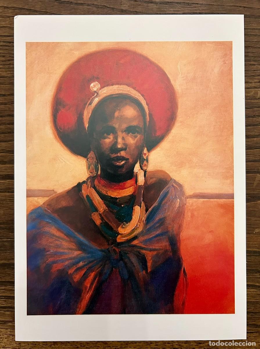 Postkarten: ZULU - SOUTHERN AFRICA - PAINTED BY TONY HUDSON - PRIME ARTS