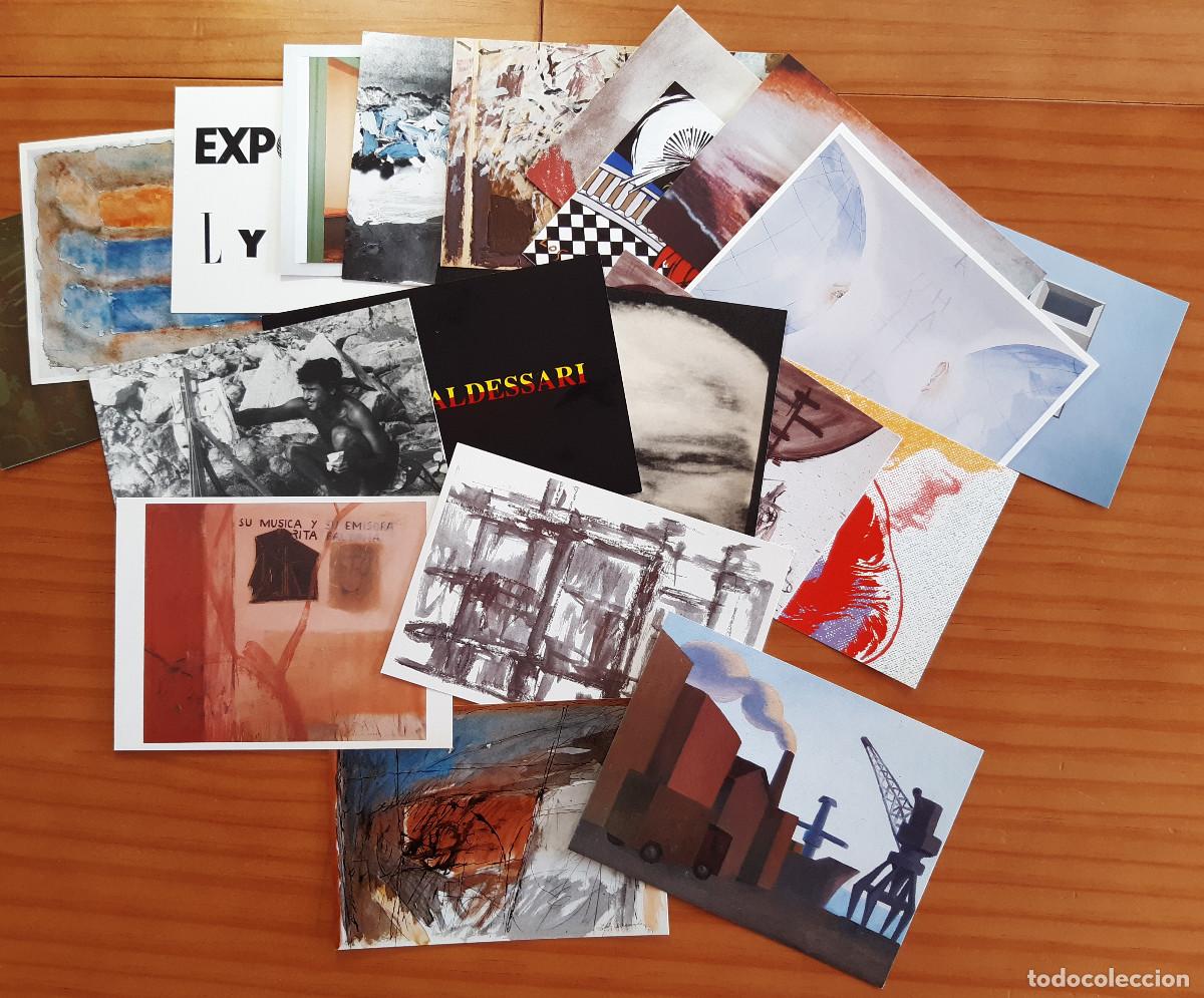 Postcards: 20 TARJETAS - GALER&Iacute;A TEMPLE - XISCO MENSUA, JULIO BOSQUE, ROGELIO LOPEZ CUENCA... - PERFECTO ESTADO