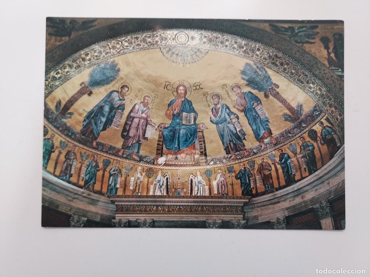 Postales: POSTAL ROMA BASILICA DI S. PAOLO. MOSAICO DELL' ABSIDE. SIN CIRCULAR