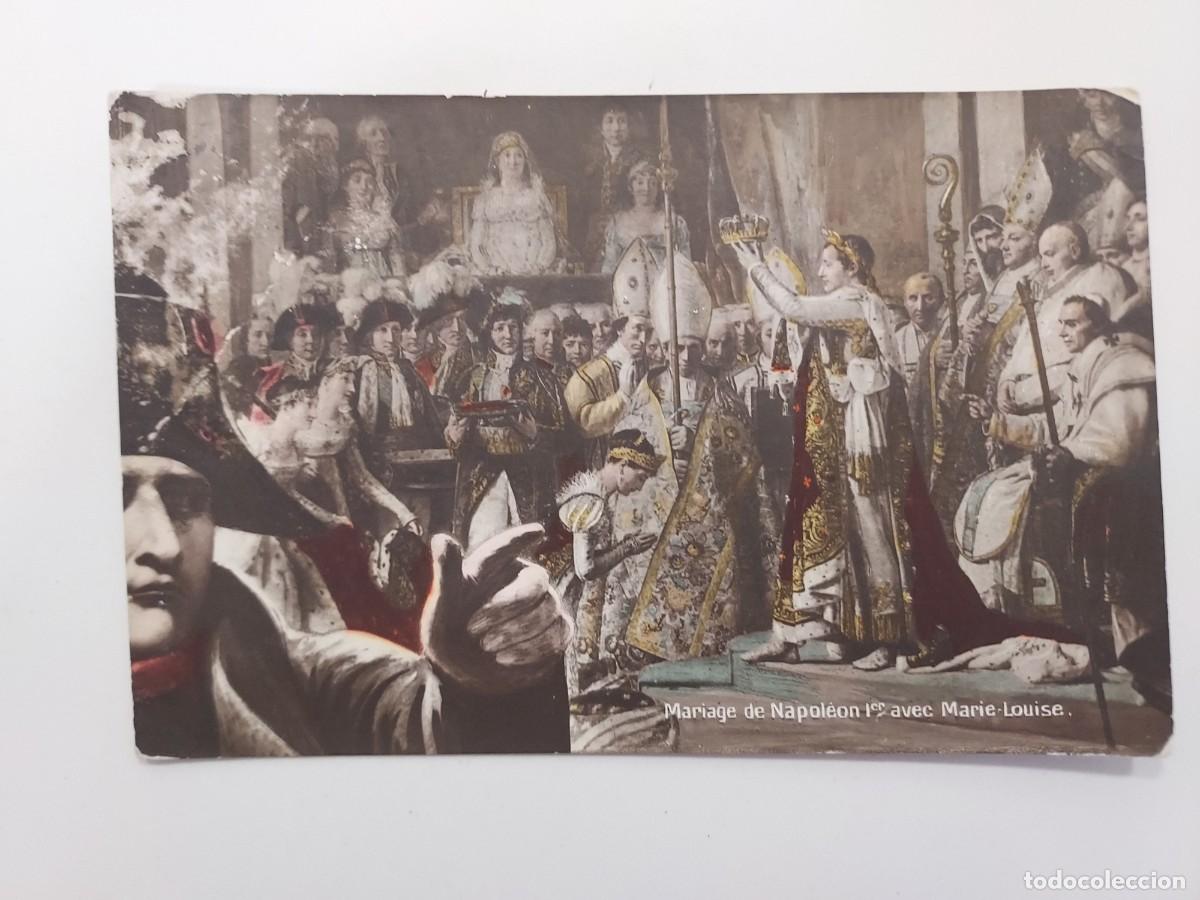 Postales: POSTAL ANTIGUA. MARIAGE DE NAPOLEON 1ER AVEC MARIE-LOUISE. S/C