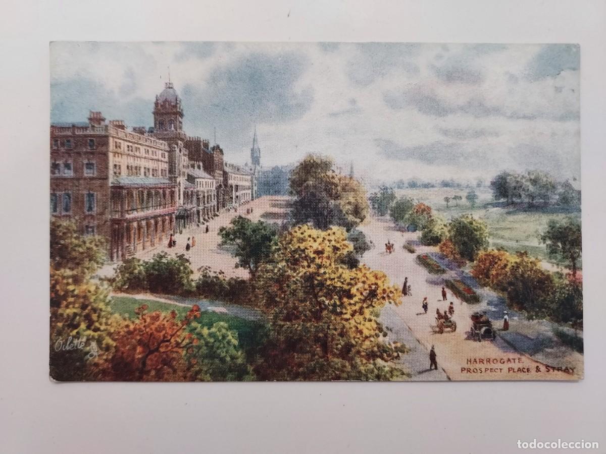Postales: POSTAL ANTIGUA Prospect Place y The Stray, Harrogate, Yorkshire, Inglaterra. Raphael Tuck. S/C