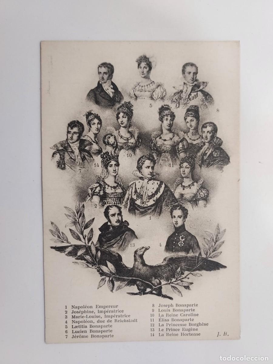 Postales: POSTAL ANTIGUA ILUSTRADA. FAMILIA DE NAPOLEON BONAPARTE. J. H. SOCIETE AMIS MUSEE DE L'ARMEE. S/C