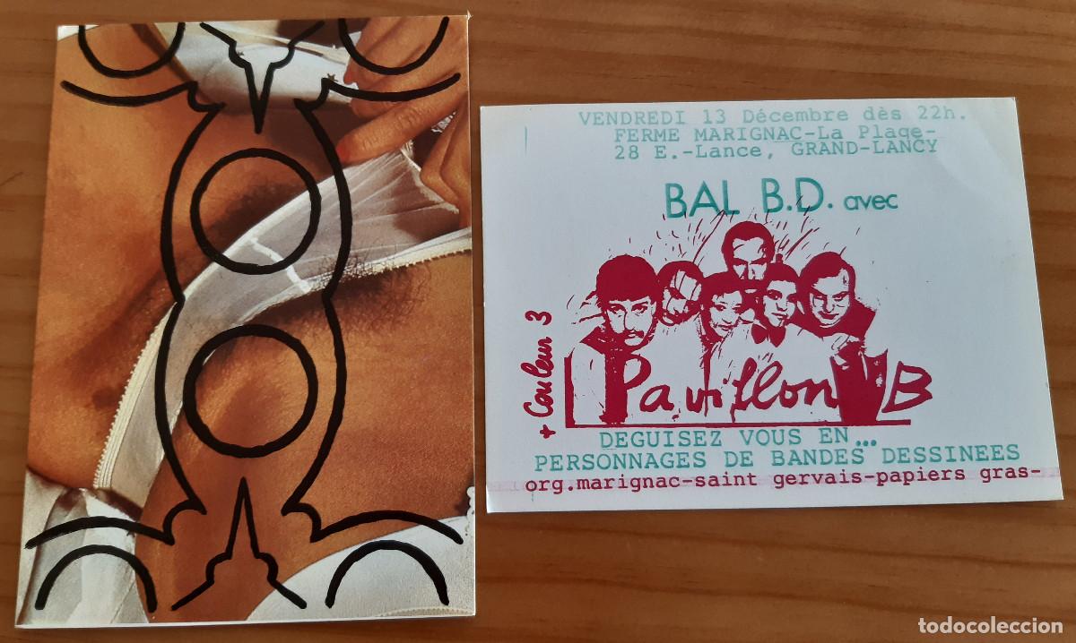 Postales: 2 TARJETAS - CUETO LOMINCHAR Y BAL B.D. - POST POS-PAPIERS GRAS - PERFECTO ESTADO