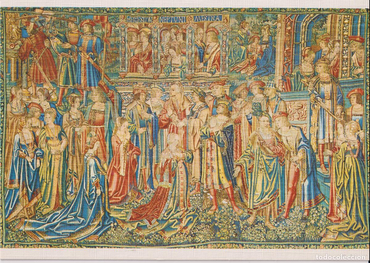 Postales: LLEIDA, MUSEO DE LA CATEDRAL, COLECCI&Oacute;N DE TAPICES FLAMENCOS, TEMA MITOLOGICO - PIC N&ordm;20 - S/C