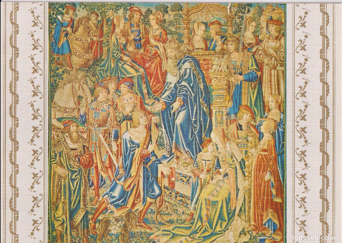 Postales: LLEIDA, MUSEO DE LA CATEDRAL, COLECCI&Oacute;N DE TAPICES FLAMENCOS, EL HIJO PR&Oacute;DIGO - PIC N&ordm;63 - S/C