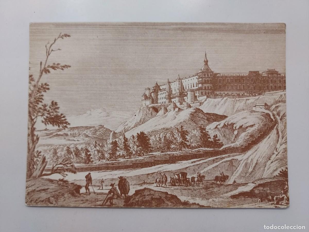Postales: POSTAL MUSEO MUNICIPAL DE MADRID. EL ALCAZAR DE MADRID, ANONIMO, 1707. ESCRITA