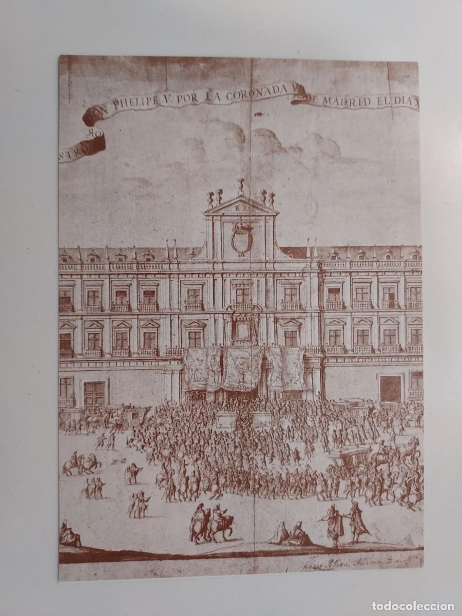 Postales: POSTAL MUSEO MUNICIPAL DE MADRID. FELIPE PALLOTA. ACLAMACION DE FELIPE V. S/C