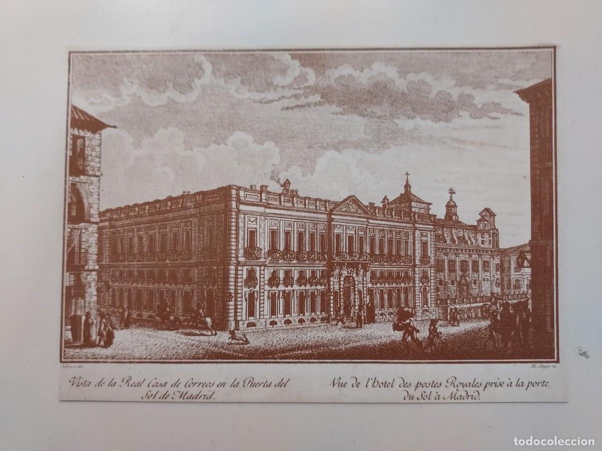 Postales: POSTAL MUSEO MUNICIPAL DE MADRID. MANUEL ALEGRE. REAL CASA DE CORREOS PUERTA DEL SOL. S/C