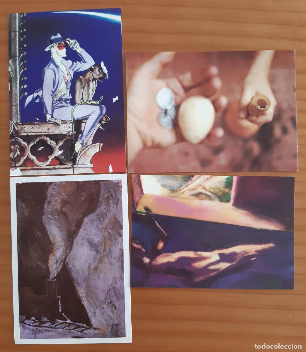 Postcards: INVITACI&Oacute;N INAUGURACI&Oacute;N - CADELO, TERESA TOMAS, JUAN LEYVA Y ALEX BARBIER - PERFECTO ESTADO
