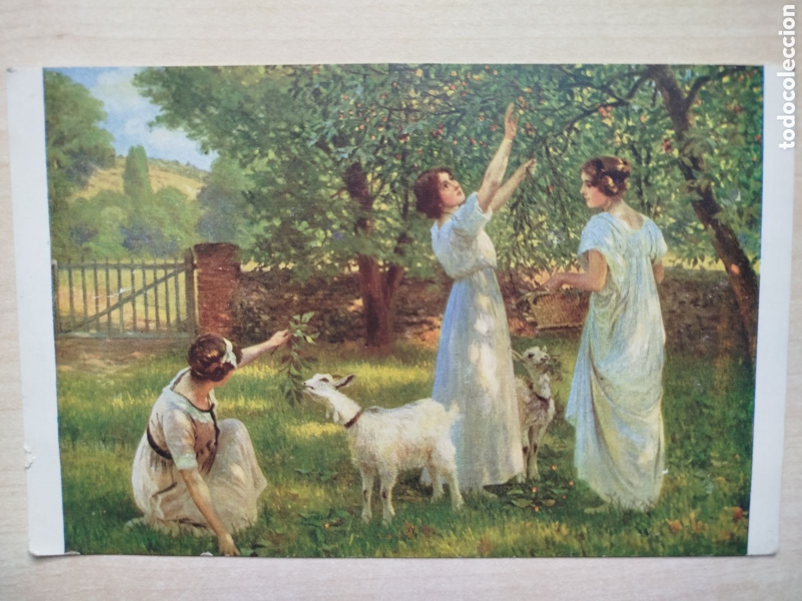 Postales: Postal de Arte - L. Kowalsky: &Eacute;t&eacute; (Verano) - Serie Salon de Paris N&ordm; 978 - Ed. Lapina