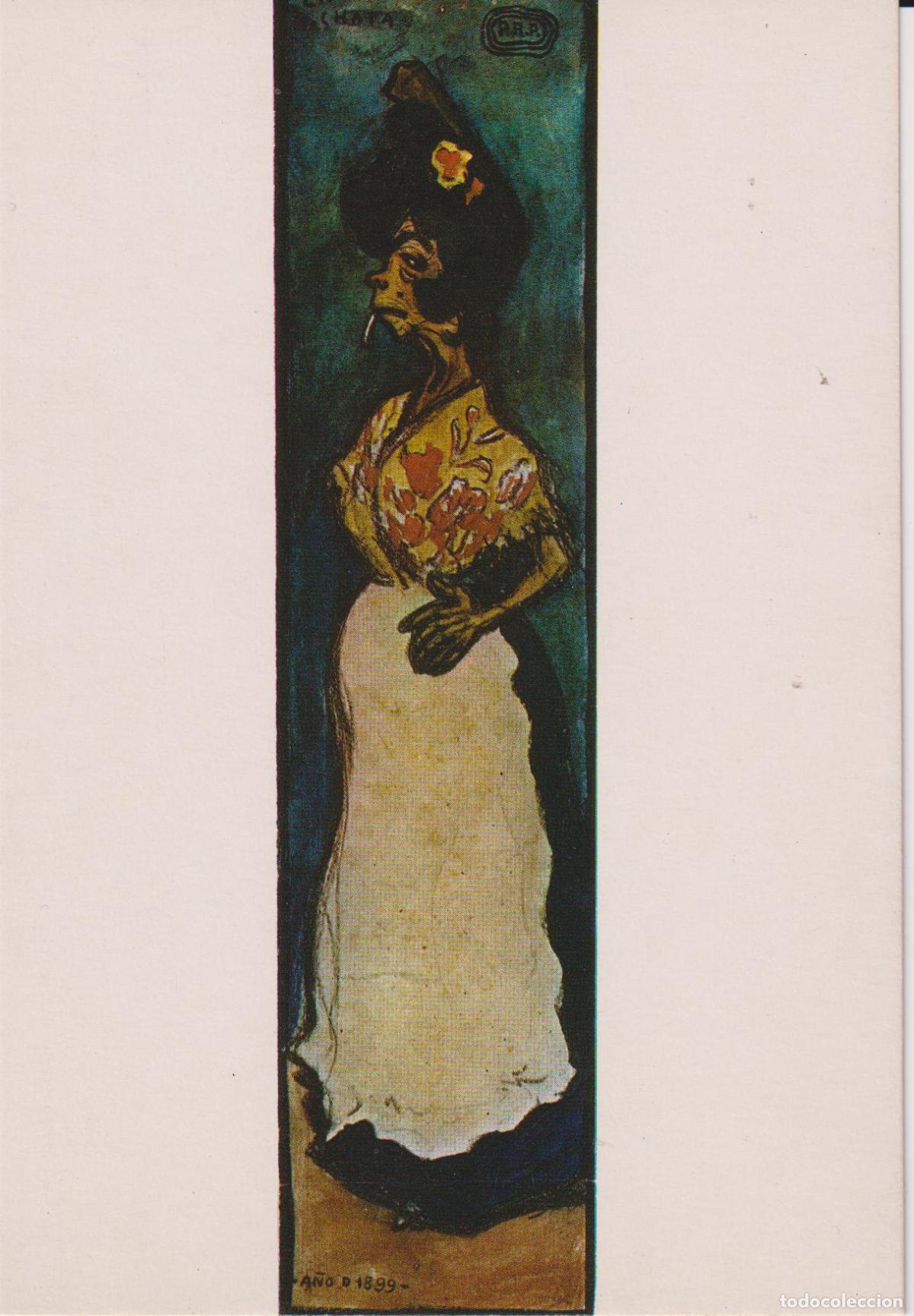 Postales: POSTAL DE LA OBRA DE PABLO RUIZ PICASSO, LA CHATA (1899) - ESCUDO DE ORO N&ordm;12 - S/C