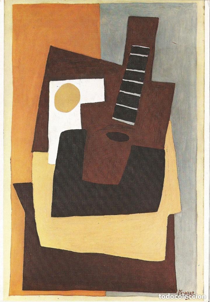 Postales: POSTAL DE LA OBRA DE P. R.PICASSO, NATURE MORT&Egrave; &Agrave; LA GUITARE (1921) - EDITOND M.N. PARIS - S/C