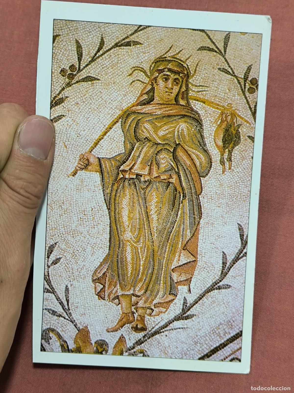 Cartes Postales: Postal Mosaico Romano El Oto&ntilde;o Arte Cl&aacute;sico &Eacute;dition Concorde