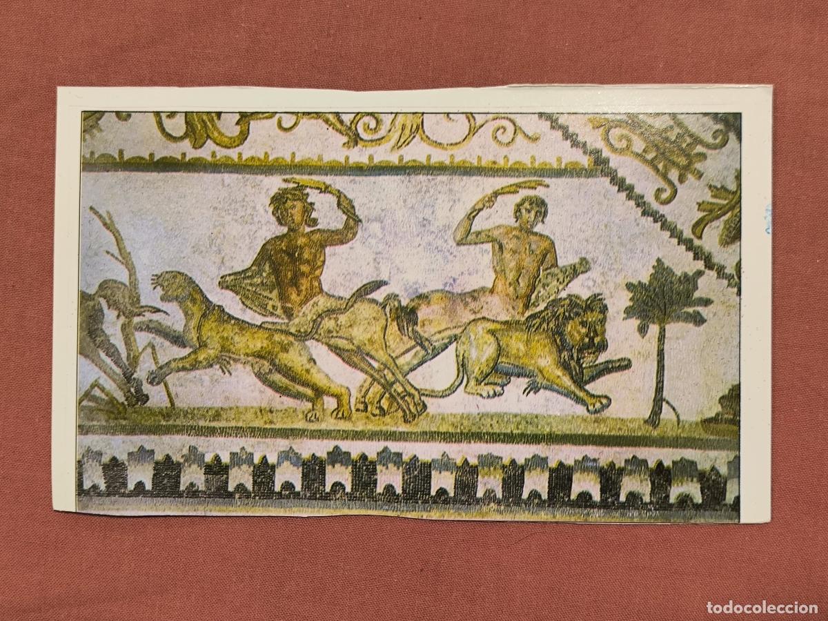 Postais: Postal Mosaico Romano Amorcillos Carro Arte Cl&aacute;sico &Eacute;dition Concorde