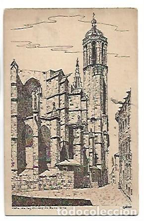 Postales: CALLE DE LOS CONDES DE BARCELONA.- BARCELONA