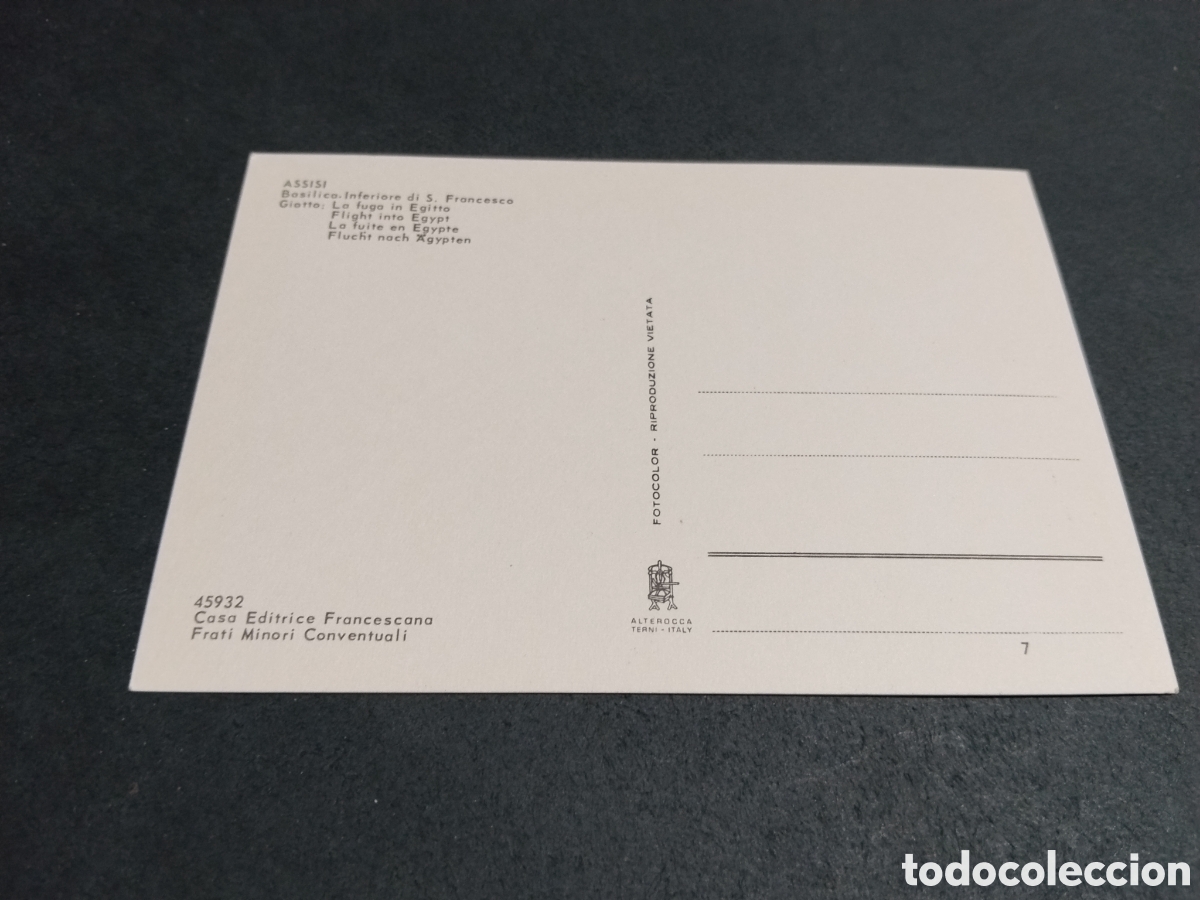 Postales: Postal Arte assisi...... - Foto 2