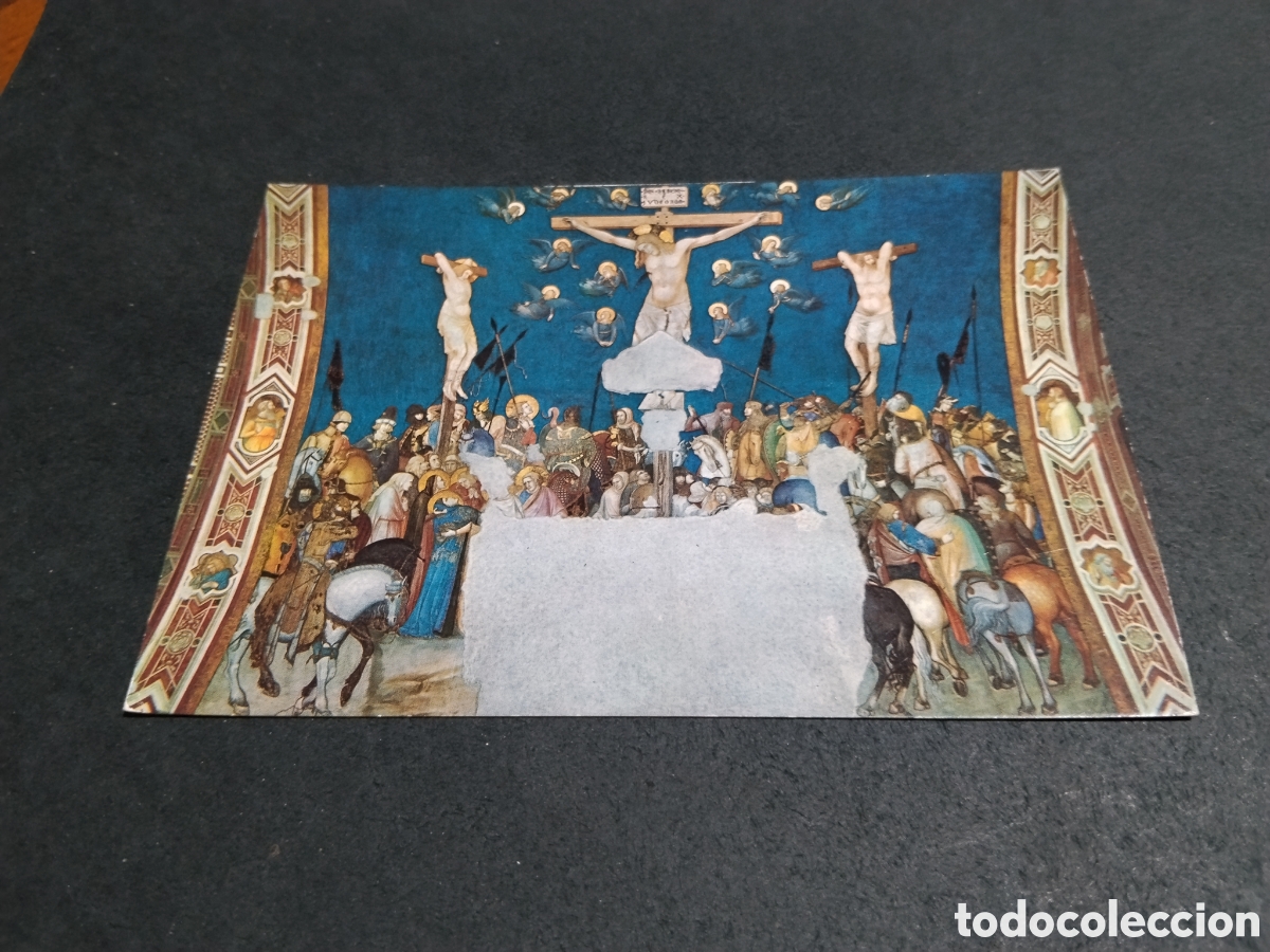 Postales: Postal Arte bas&iacute;lica assisi