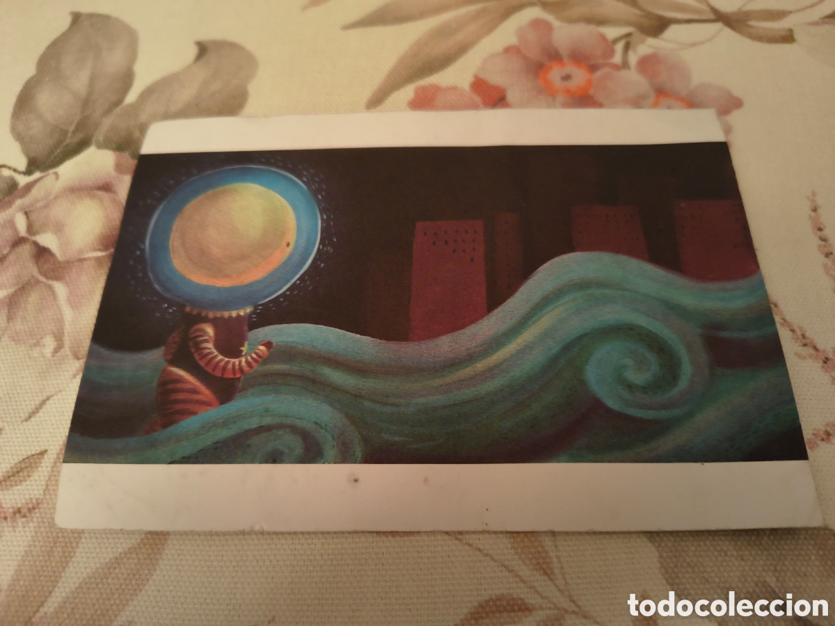 Postales: SIMIL POSTAL EXPOSICION IL.LUSTRACIO A LLOTJA 2018, ESCRITA POR DETRAS