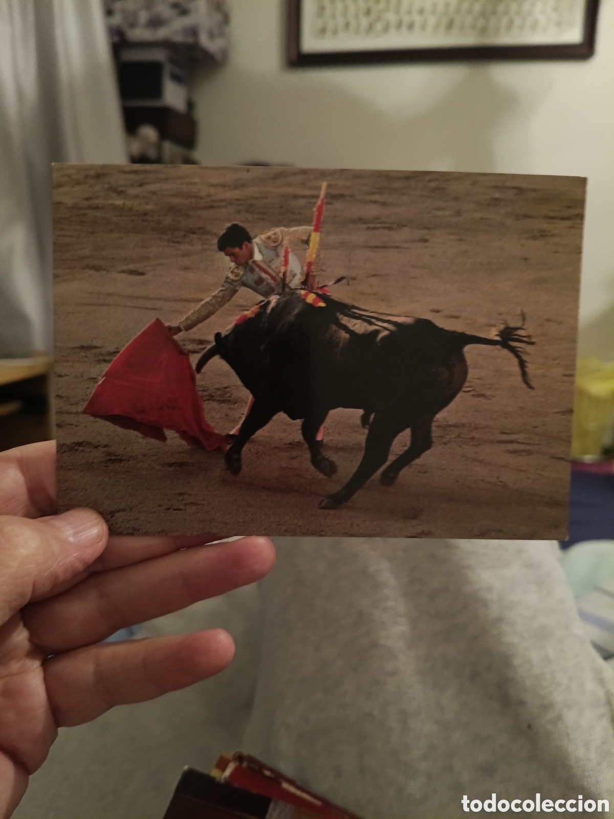 Postales: Lote de 14 postales de TOROS a&ntilde;o 1971 - Foto 9