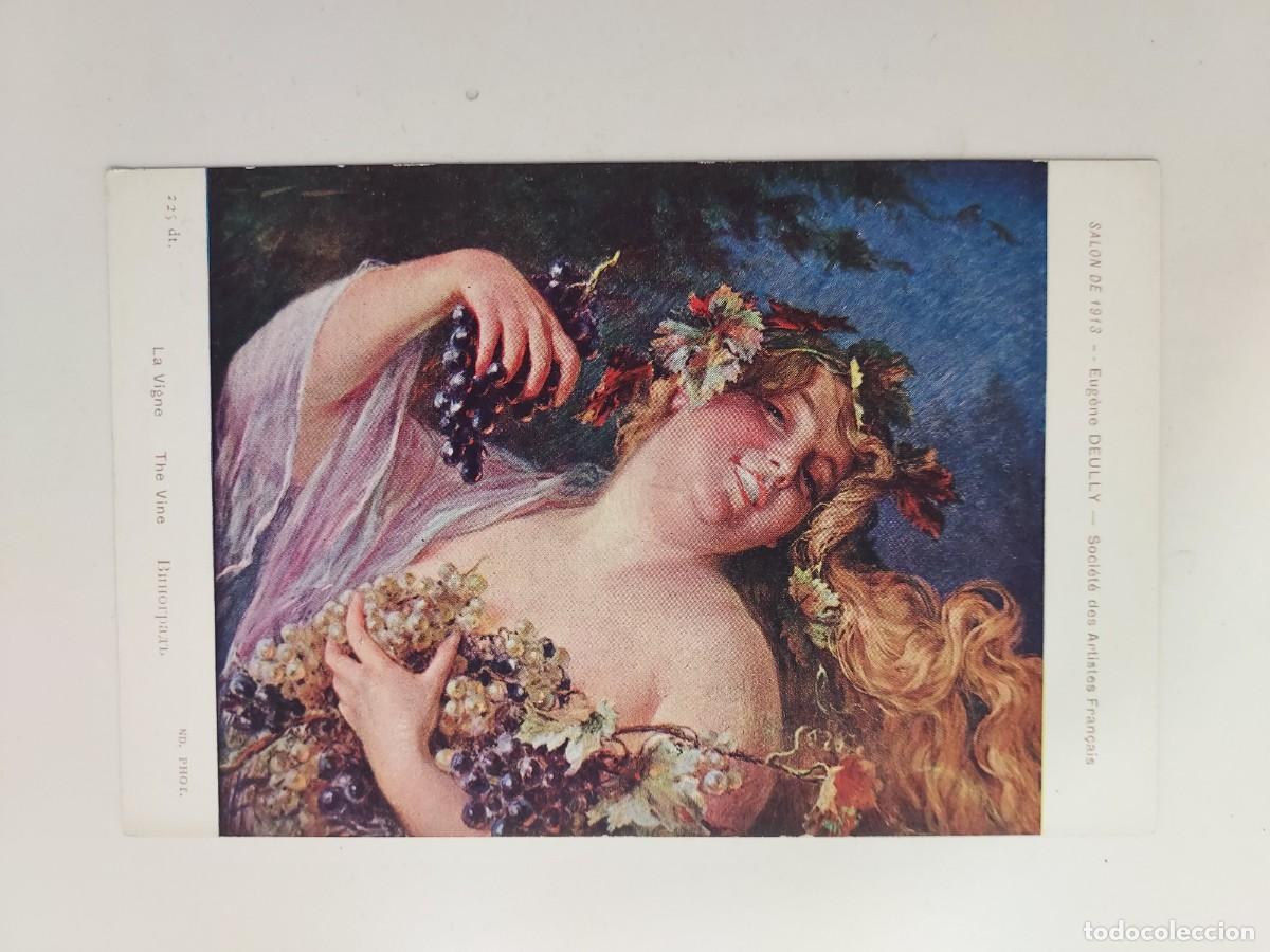 Postkarten: POSTAL ANTIGUA. EUGENE DEULLY - LA VIGNE (EL VINO). NEURDEIN. SPA. S/C. SALONS DE PARIS. CA. 1913