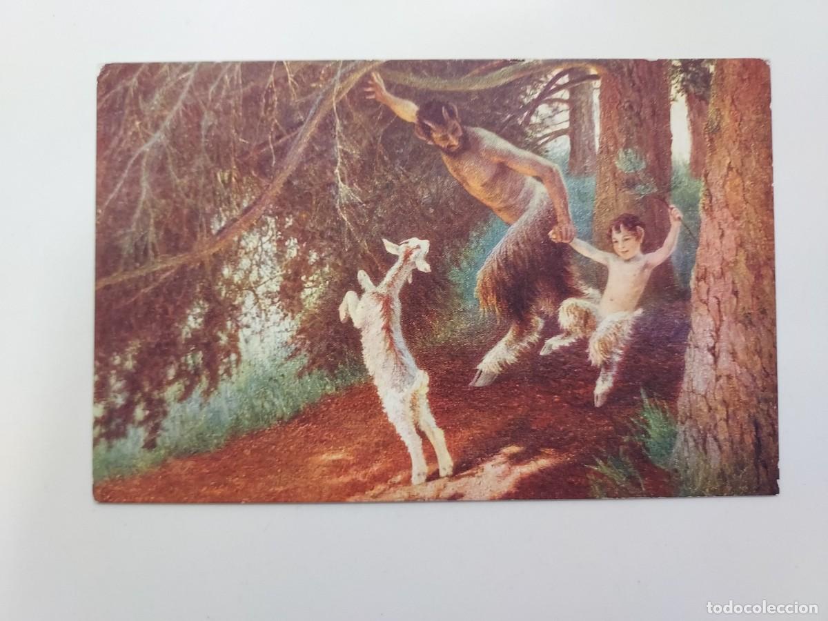 Postais: POSTAL ANTIGUA. LEOPOLD KOWALSKY - LES FAUNES. NEURDEIN. SPA. S/C. SALONS DE PARIS. CA 1914