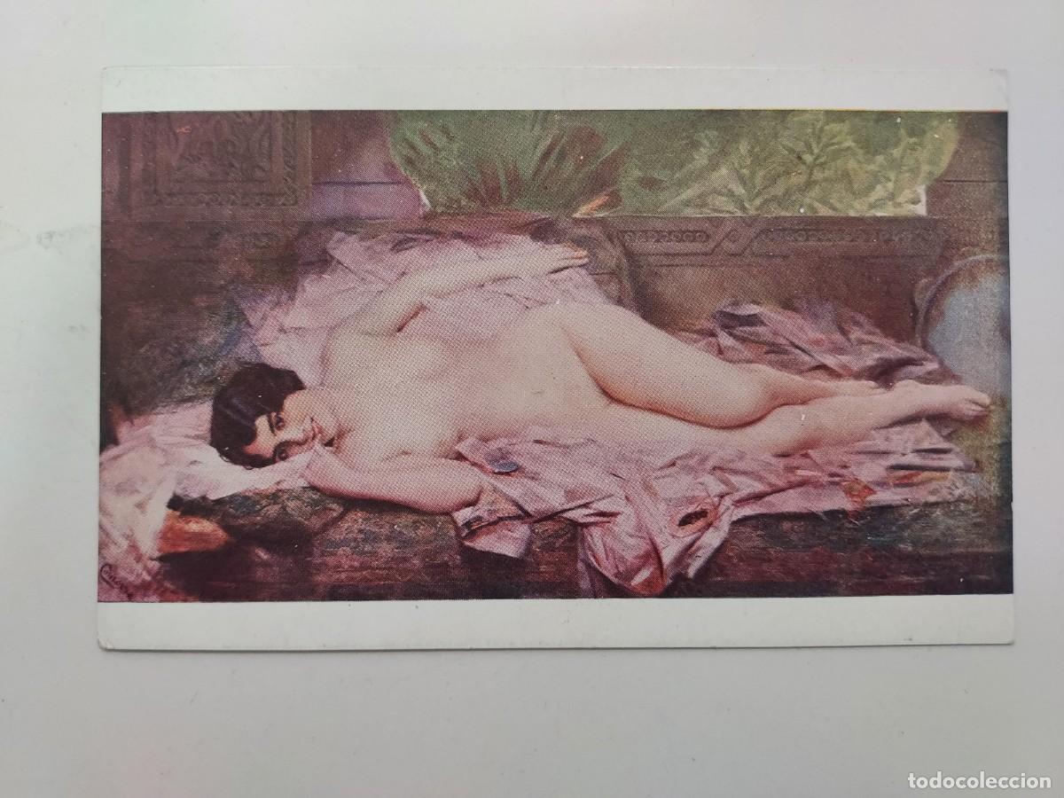Postais: POSTAL ANTIGUA. (COMERRE) - FLEUR D'ANDALOUSIE. NOYER. SPA. S/C. SALONS DE PARIS. CA 1912. DESNUDO