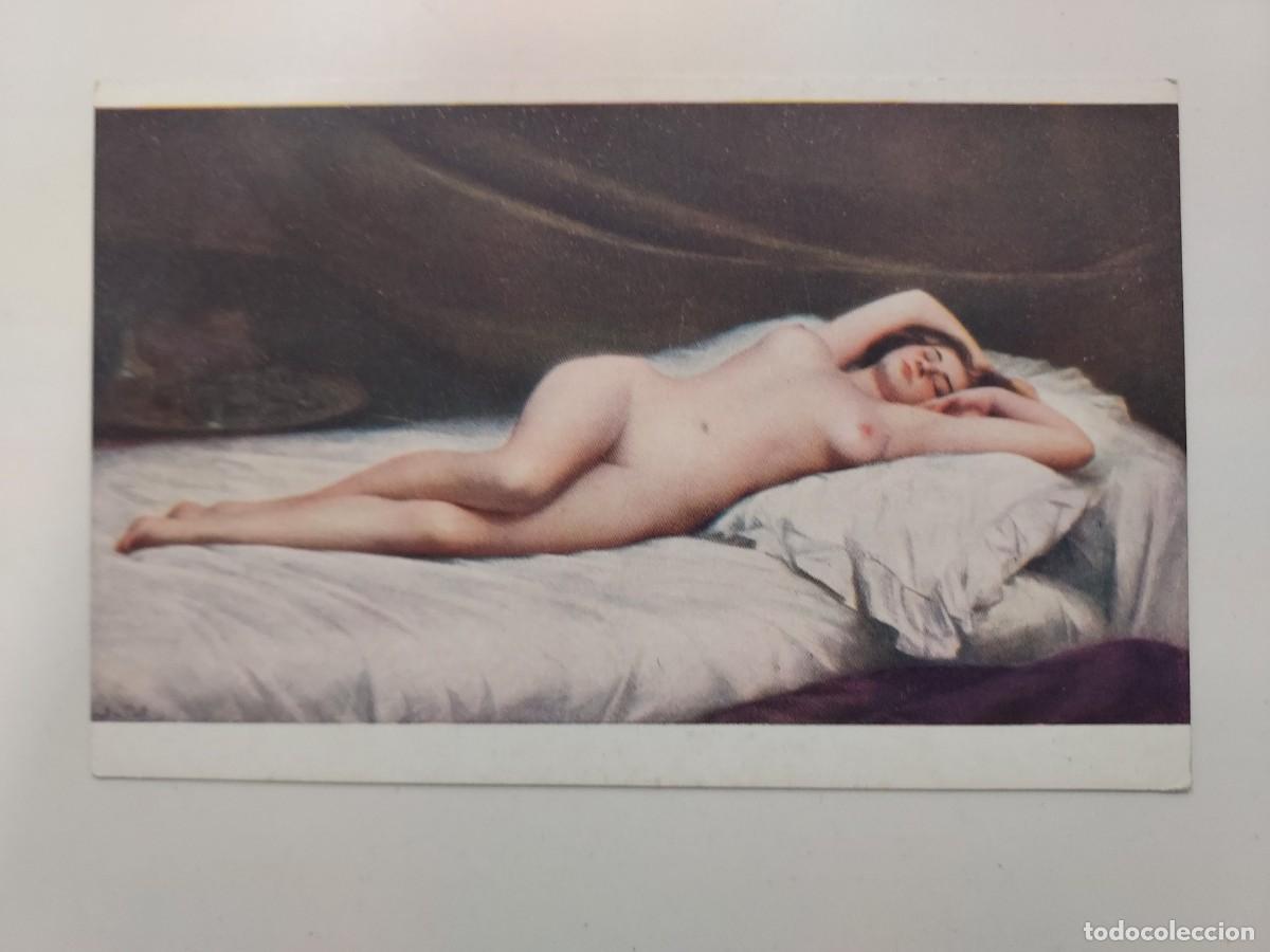 Postais: POSTAL ANTIGUA. (GABRIEL DE COOL) - SOMMEIL. NEURDEIN. SPA. S/C. SALONS DE PARIS. CA 1912. DESNUDO